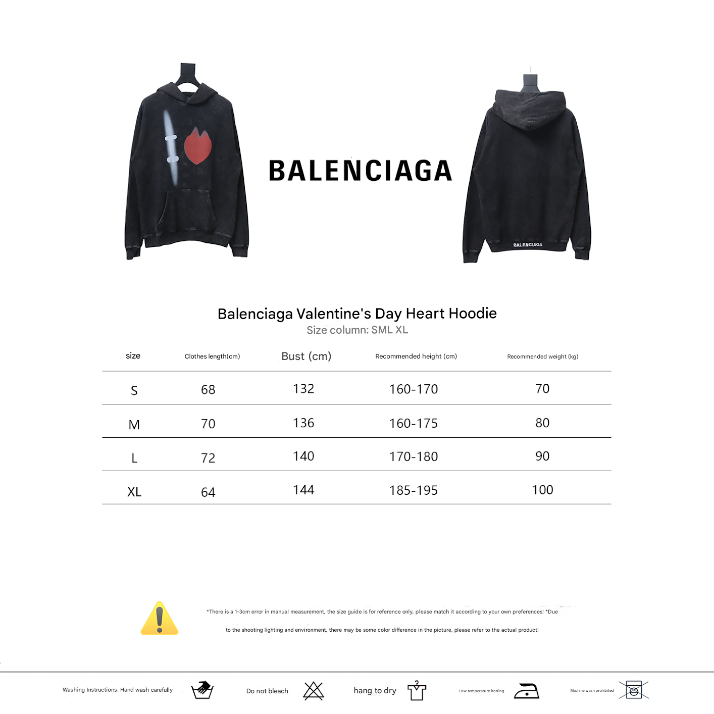 Balencigia Hoodie Free Shipping 03