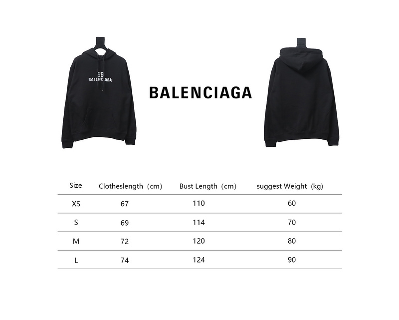 Balencigia Hoodie Free Shipping 15