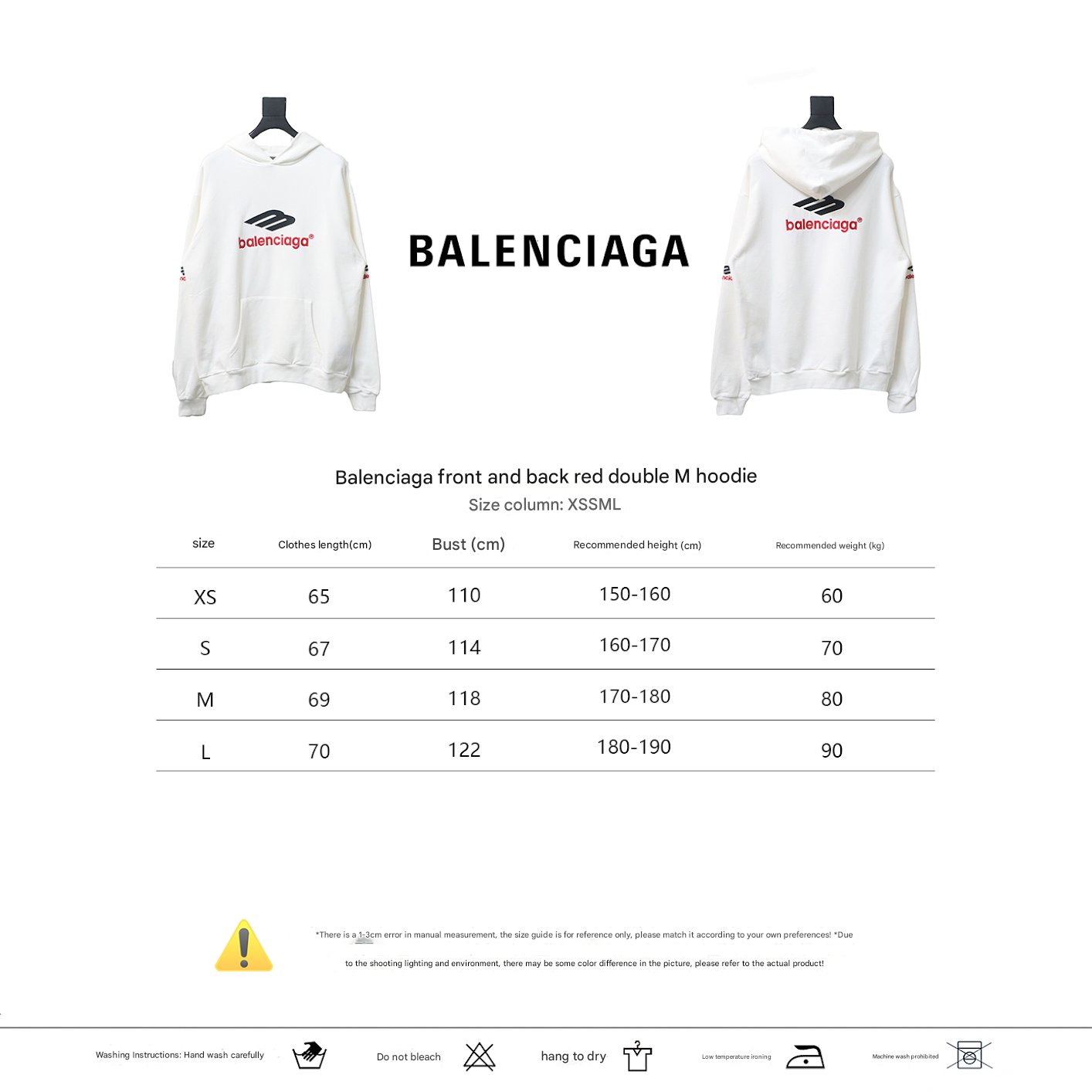 Balencigia Hoodie Free Shipping 16