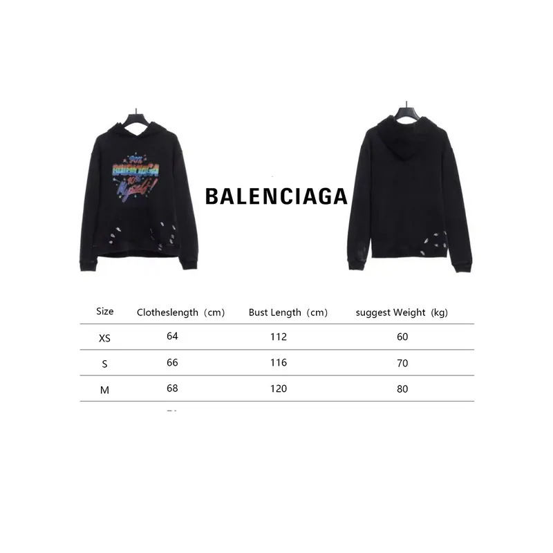 Balencigia Hoodie Free Shipping 14