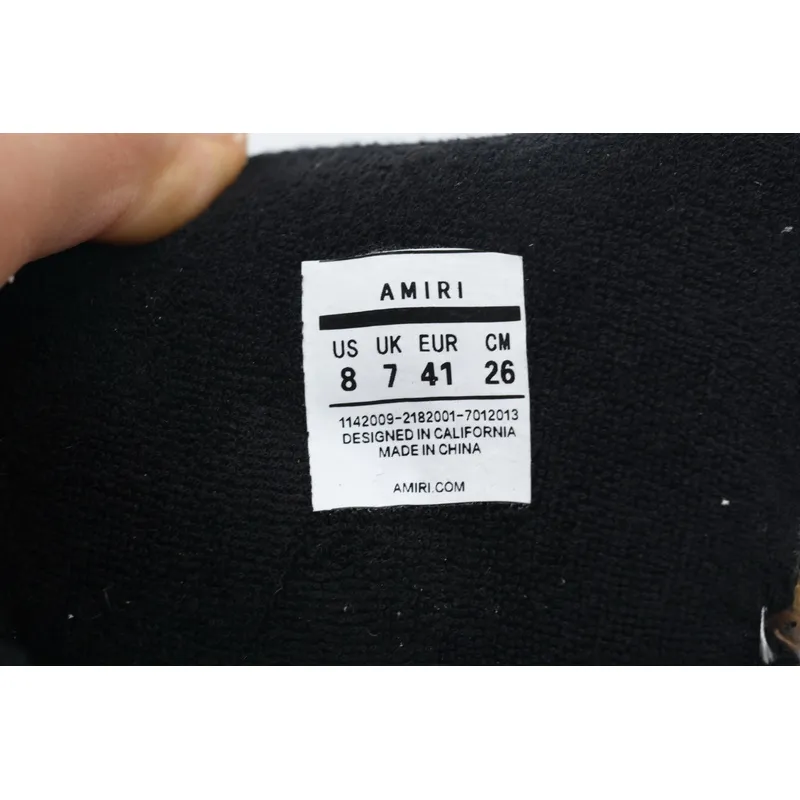 AMIRI Black Grey
