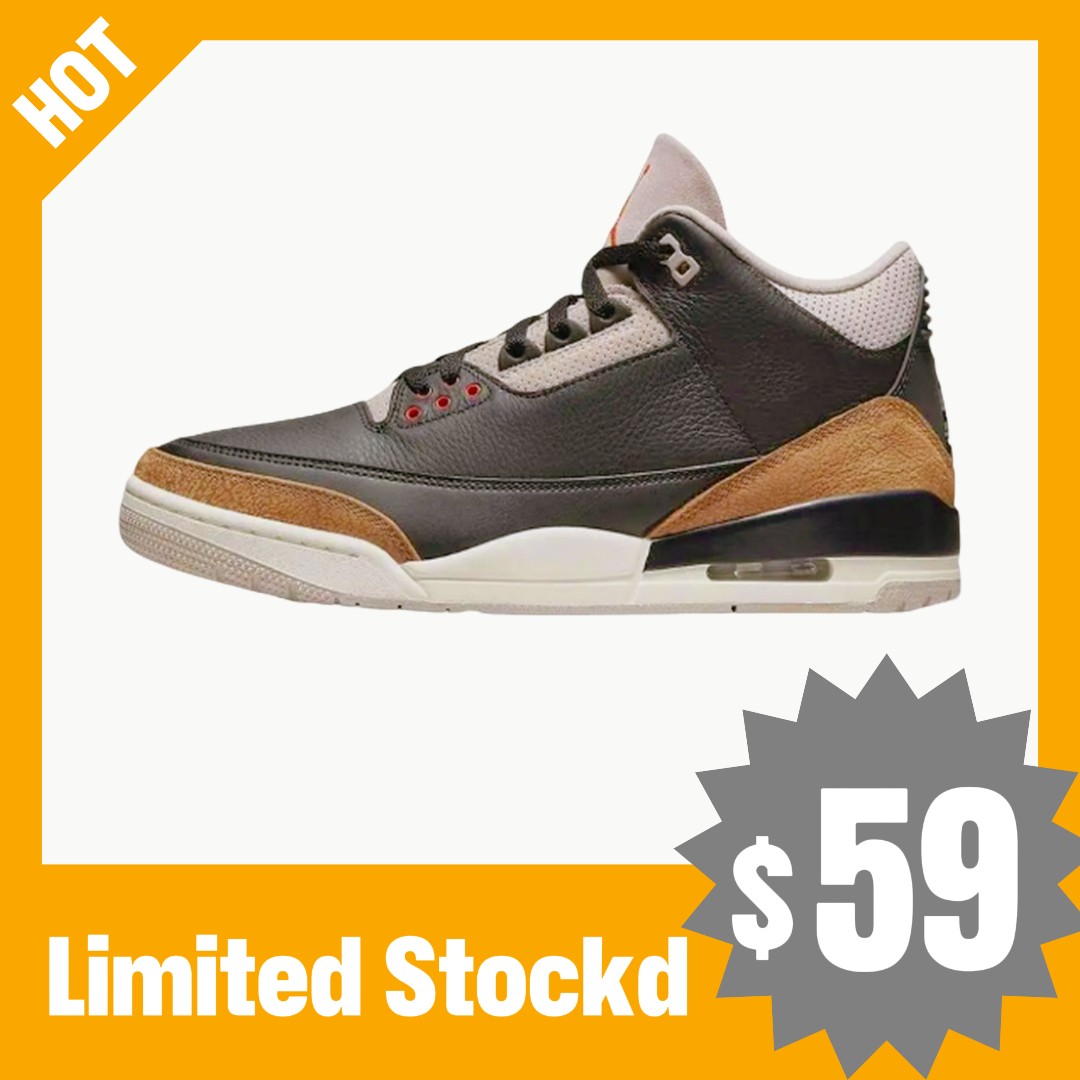 LS Air Jordan 3 Retro 'Desert Elephant'