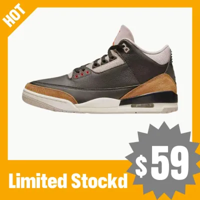 LS Air Jordan 3 Retro 'Desert Elephant' 01