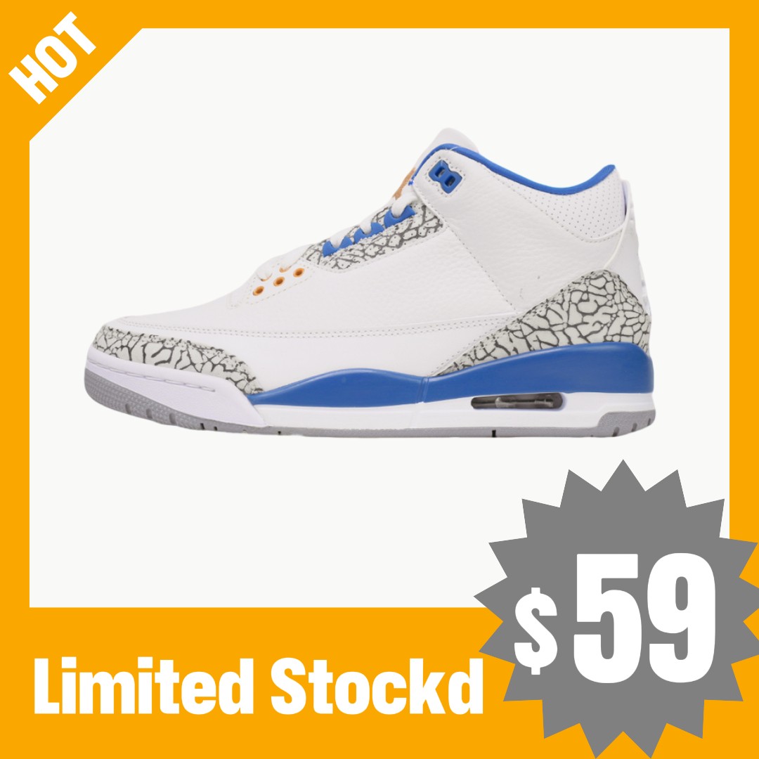 LS Air Jordan 3 Retro “wizards”