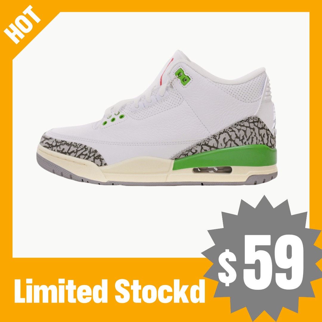 LS Air Jordan 3 WMNS “Lucky Green”