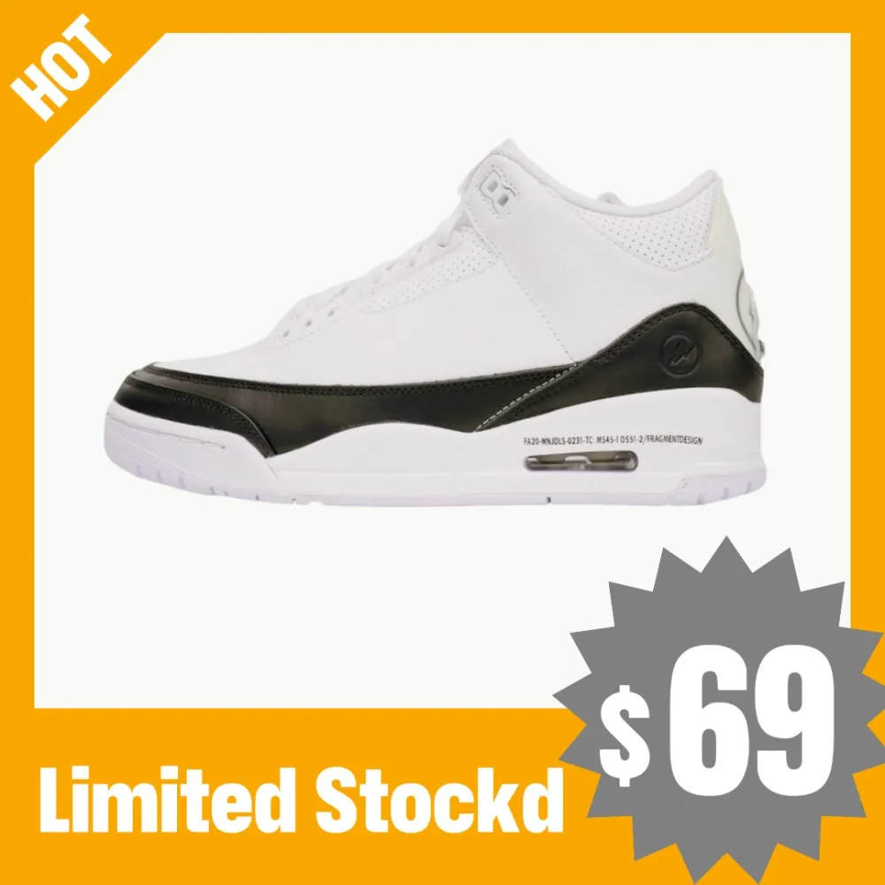 LS Fragment Design x Air Jordan 3 Retro SP 'White'