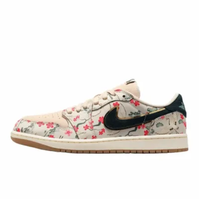 XH Hachimura x Air Jordan 1 Retro Low OG 'Cranes' 01
