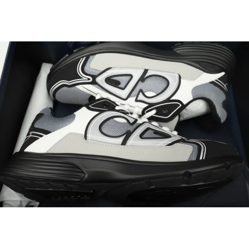 Dior B30 Sneakers – Black/Grey