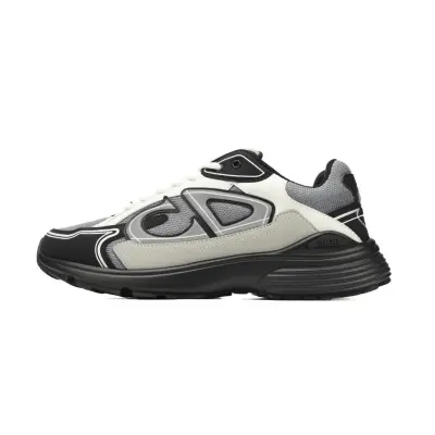 Dior B30 Sneakers – Black/Grey 01