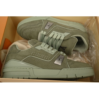 Louis Vuitton Trainer Green  02