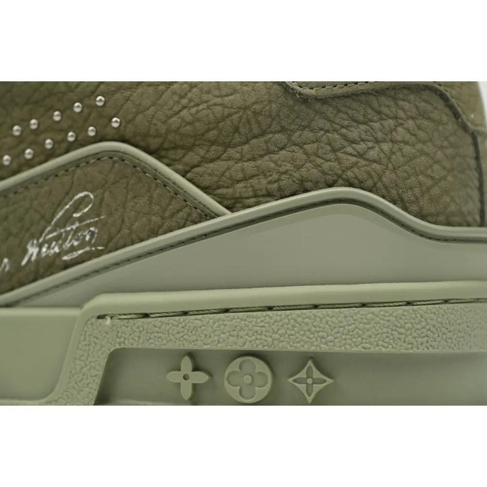 Louis Vuitton Trainer Green 