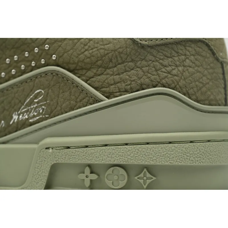Louis Vuitton Trainer Green 