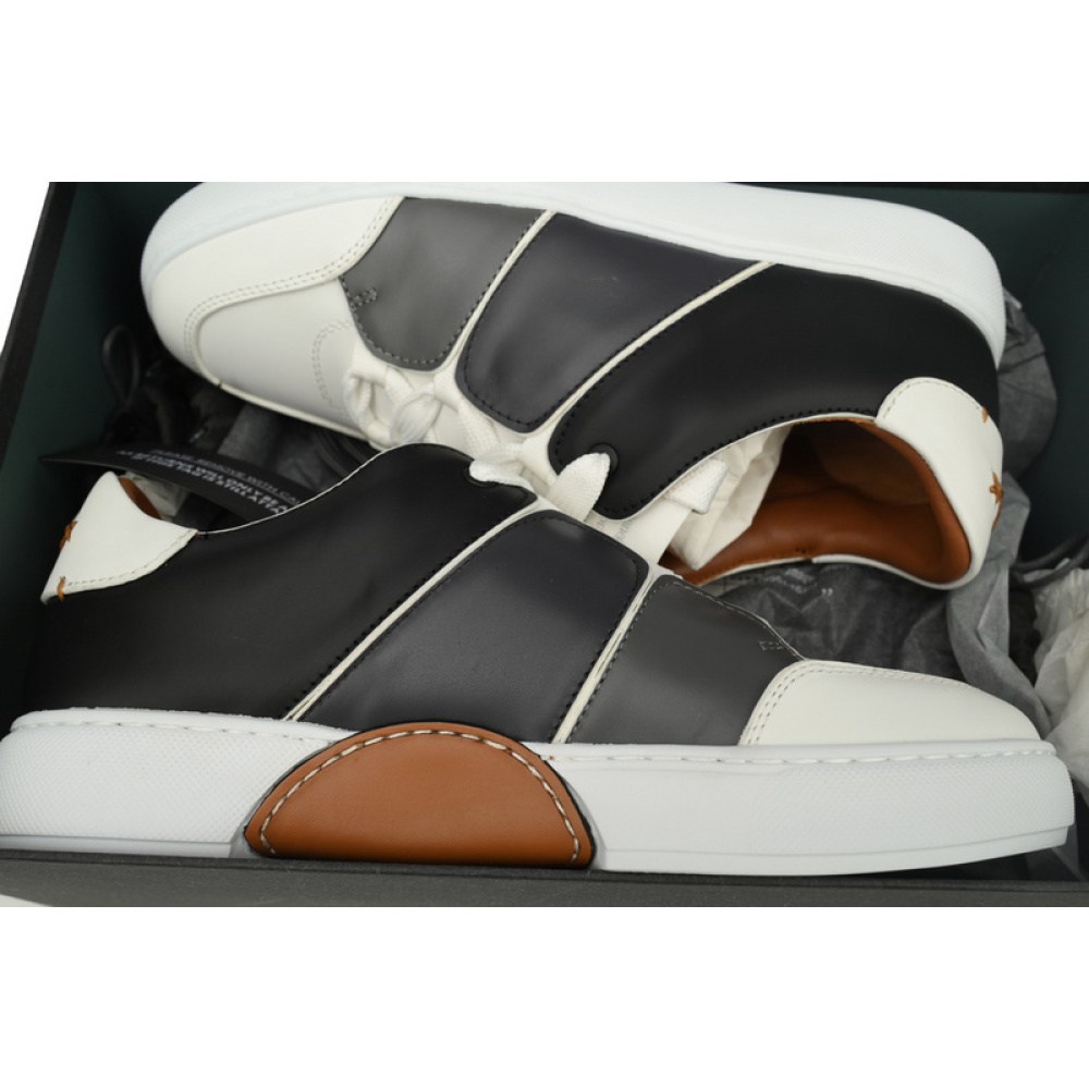  Zegna White Black