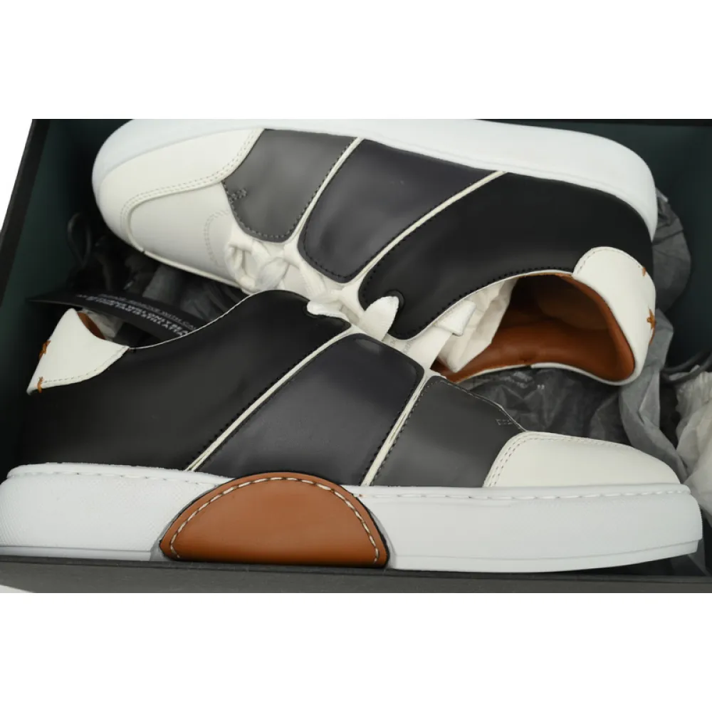  Zegna White Black