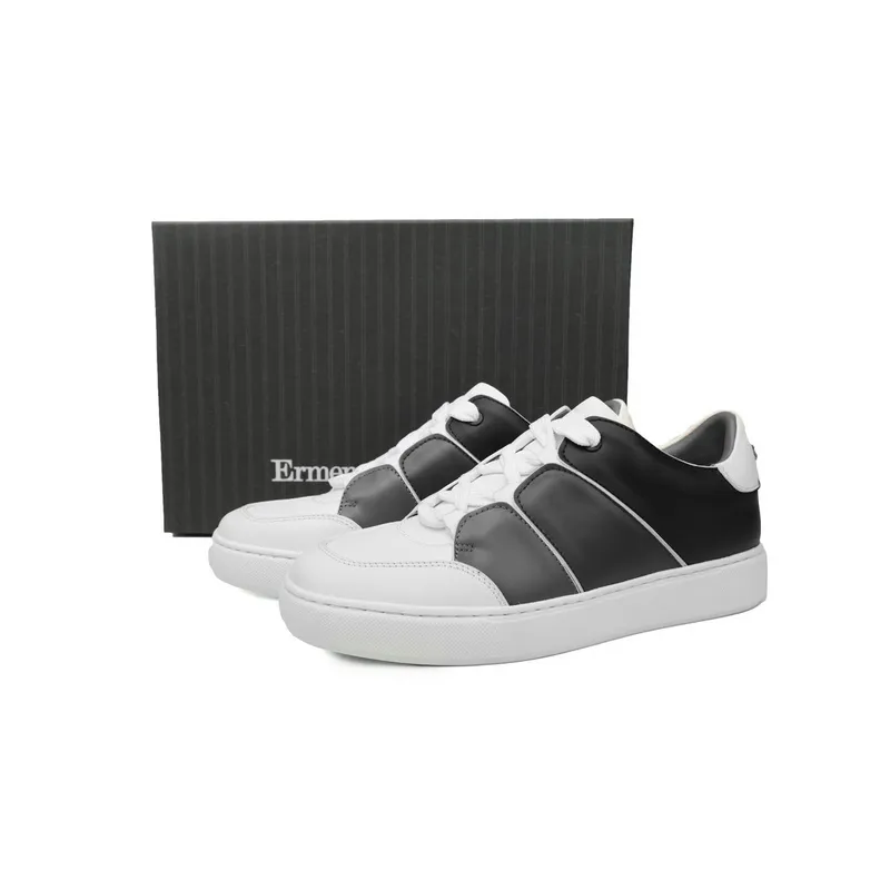  Zegna White Black