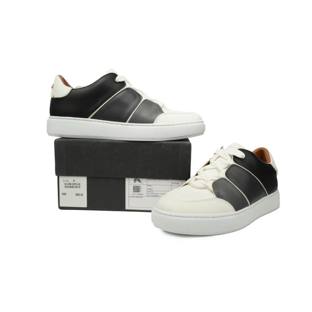  Zegna White Black