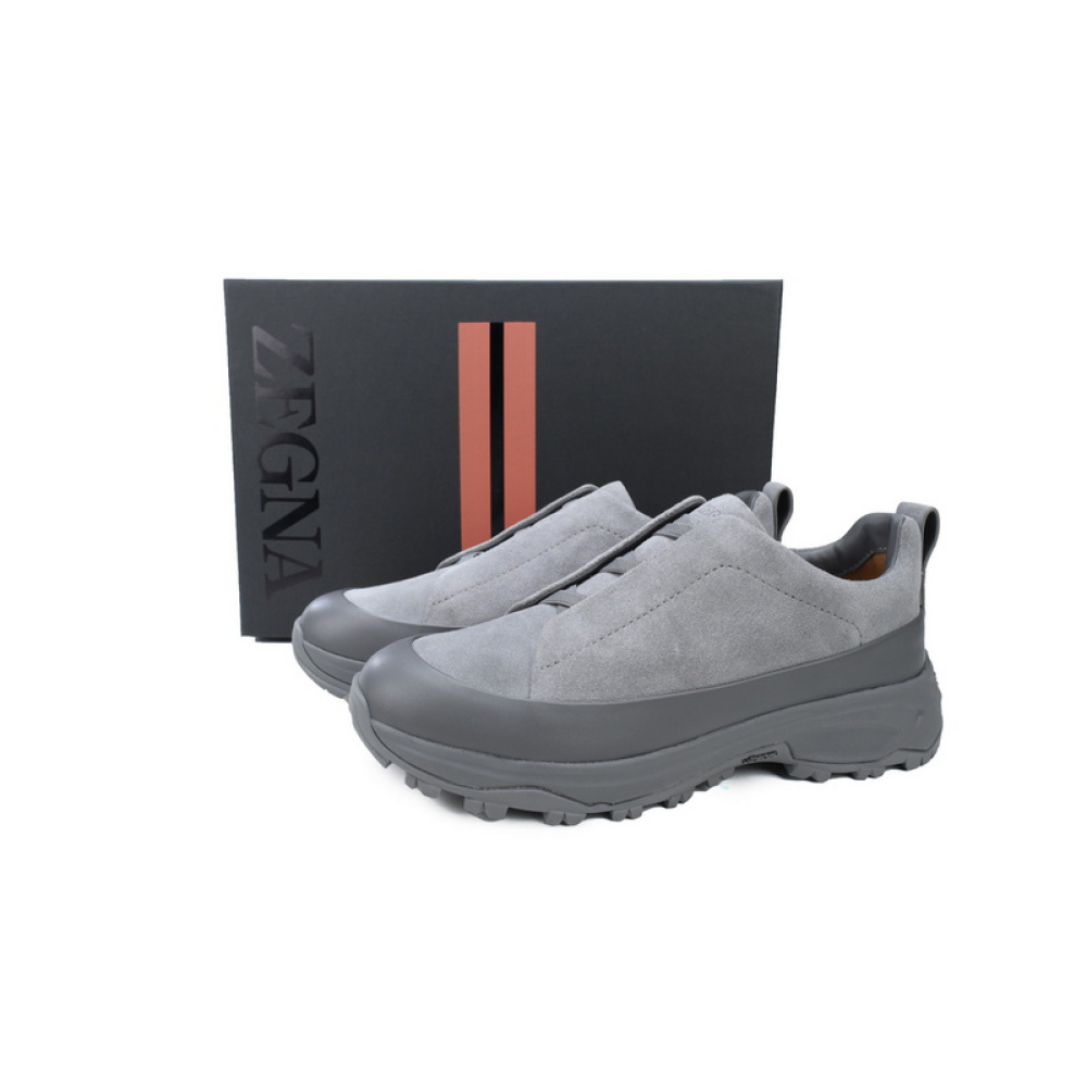 Zegna Suede Gray