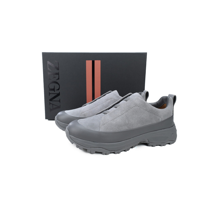 Zegna Suede Gray