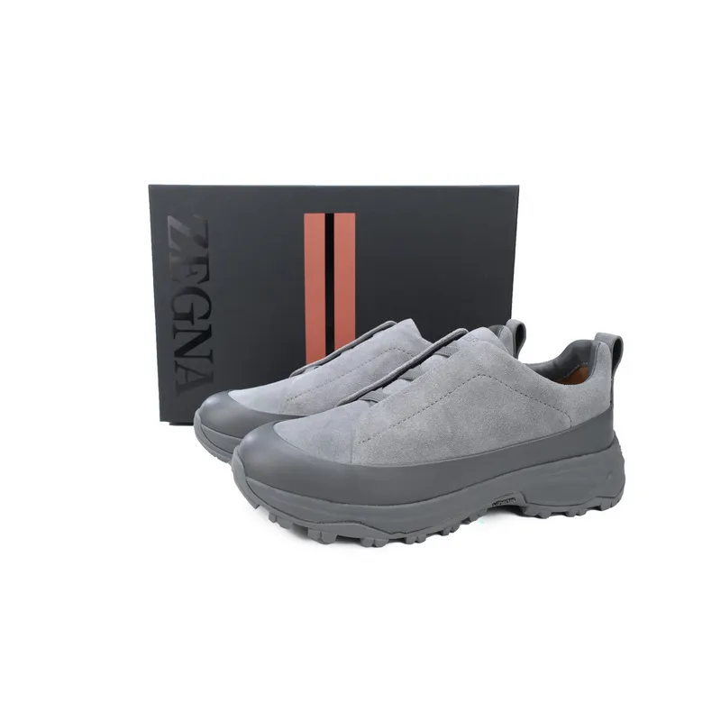 Zegna Suede Gray
