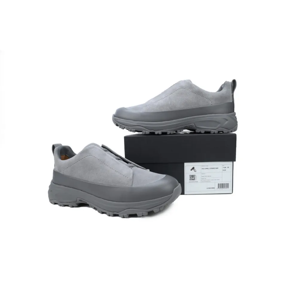 Zegna Suede Gray
