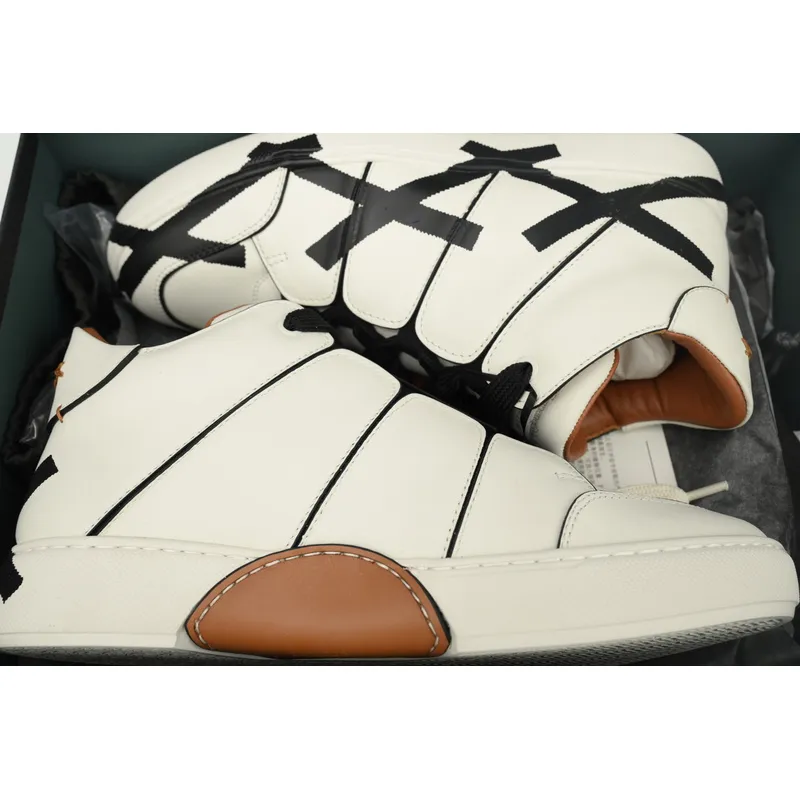 Zegna White Black