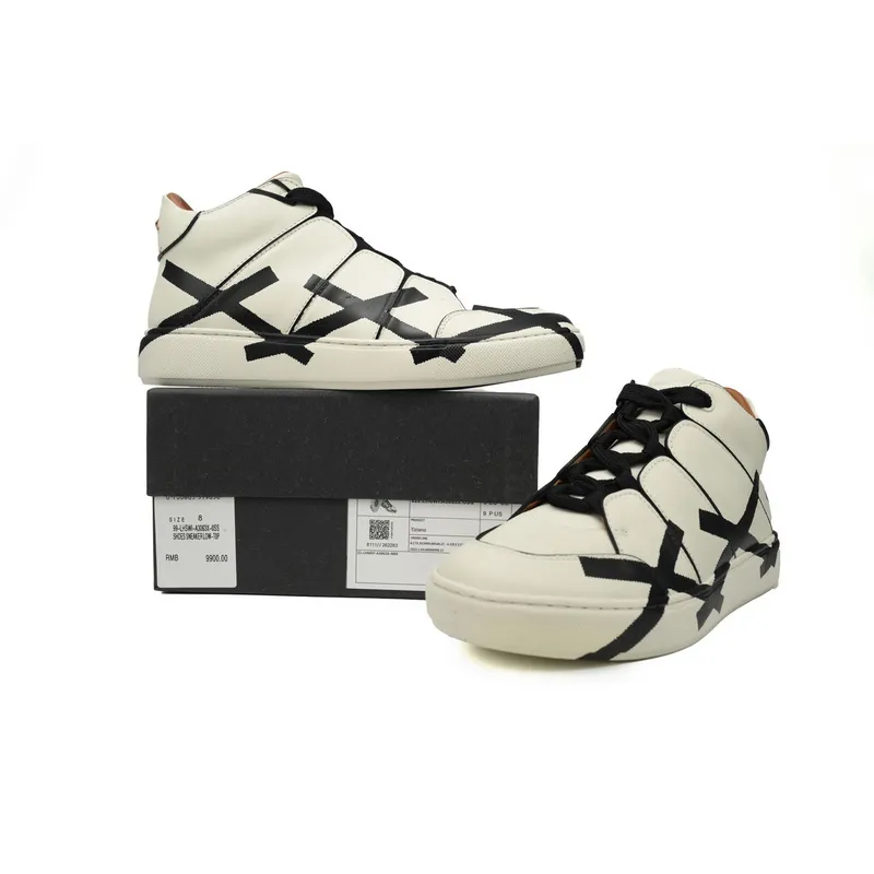Zegna White Black