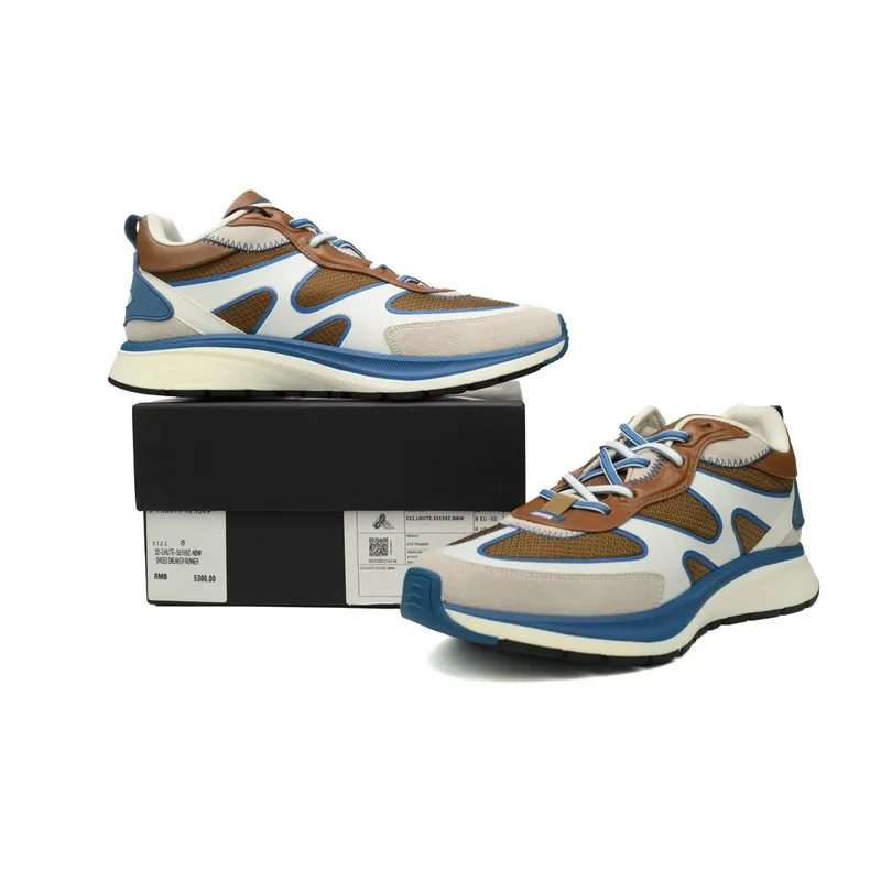 Zegna Brown Blue