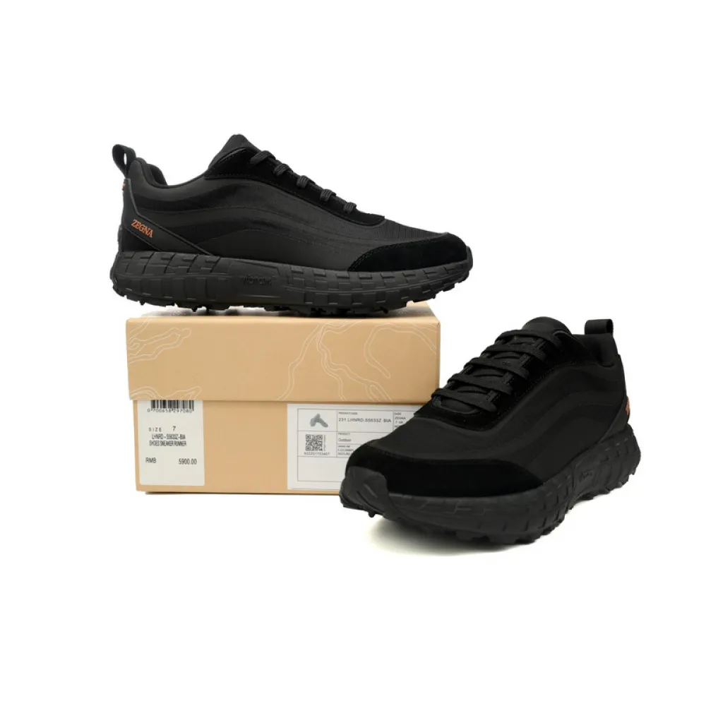 Zegna Dark Black