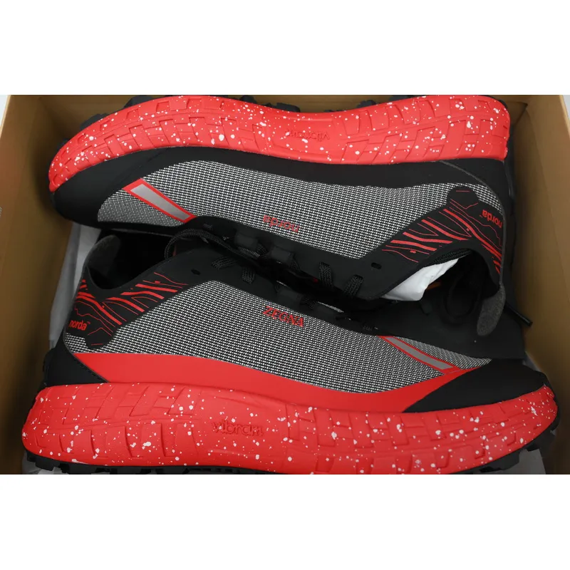 Zegna Grey Red