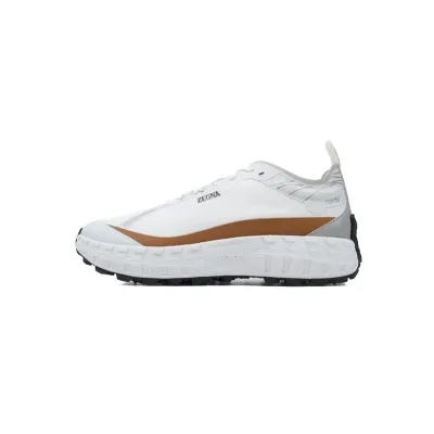 Zegna White Brown 01