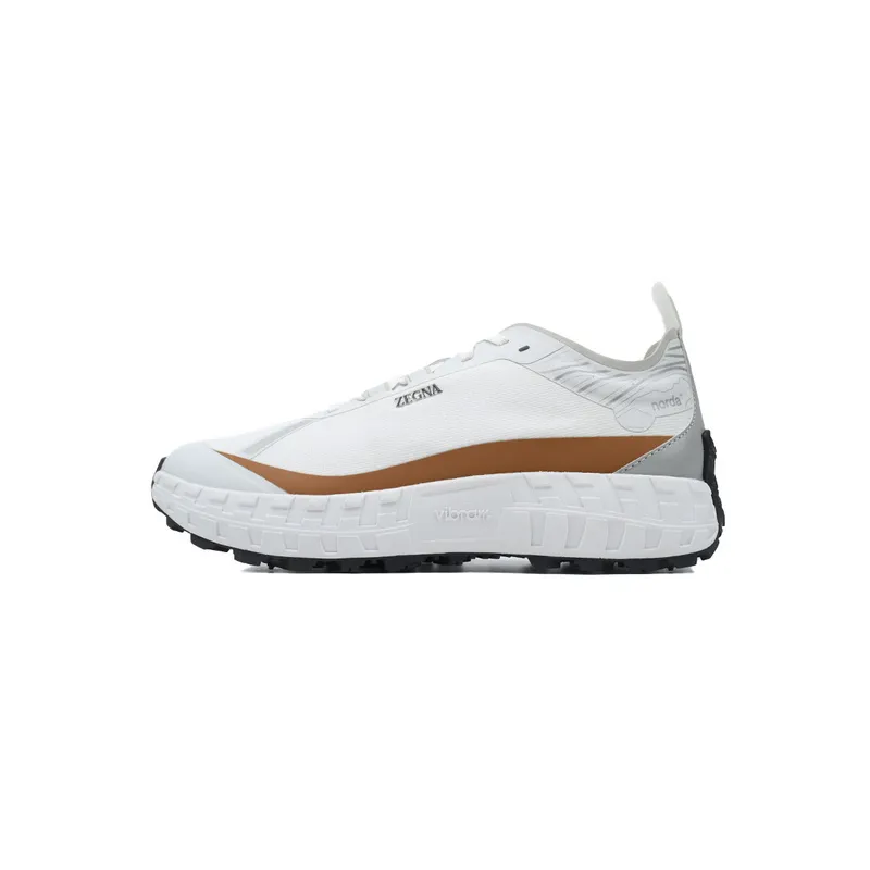 Zegna White Brown