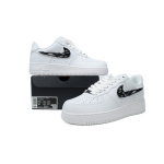 KJ Nike Air Force 1 '07 LX 'Molten Metal Swoosh Pack - Black'
