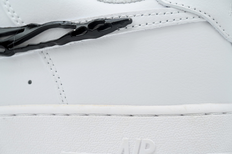 KJ Nike Air Force 1 '07 LX 'Molten Metal Swoosh Pack - Black'