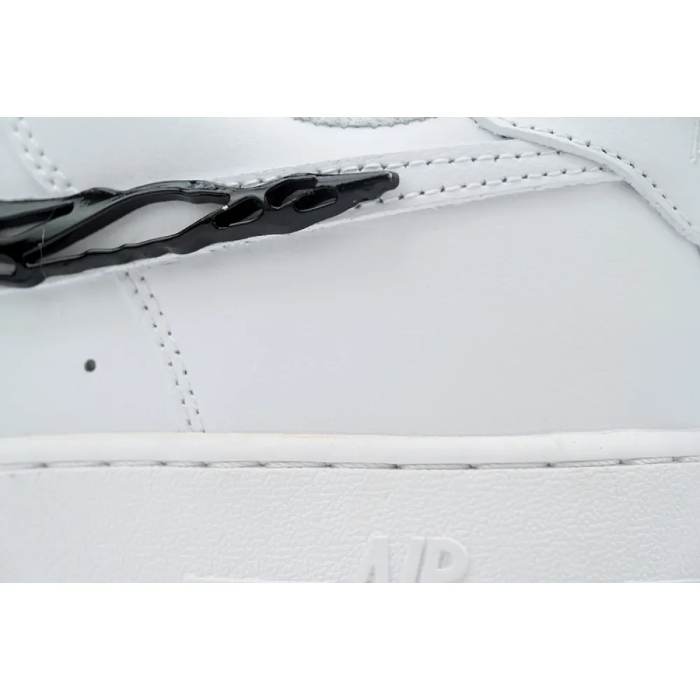 KJ Nike Air Force 1 '07 LX 'Molten Metal Swoosh Pack - Black'