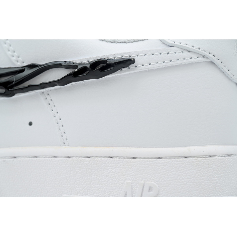 KJ Nike Air Force 1 '07 LX 'Molten Metal Swoosh Pack - Black'