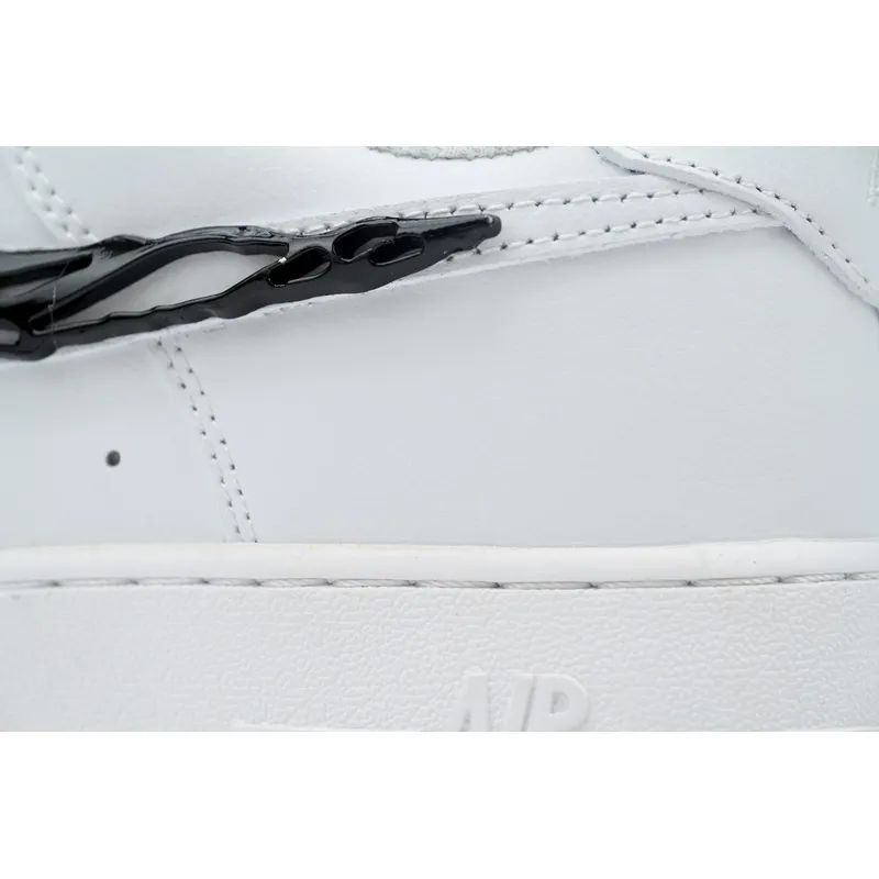 KJ Nike Air Force 1 '07 LX 'Molten Metal Swoosh Pack - Black'