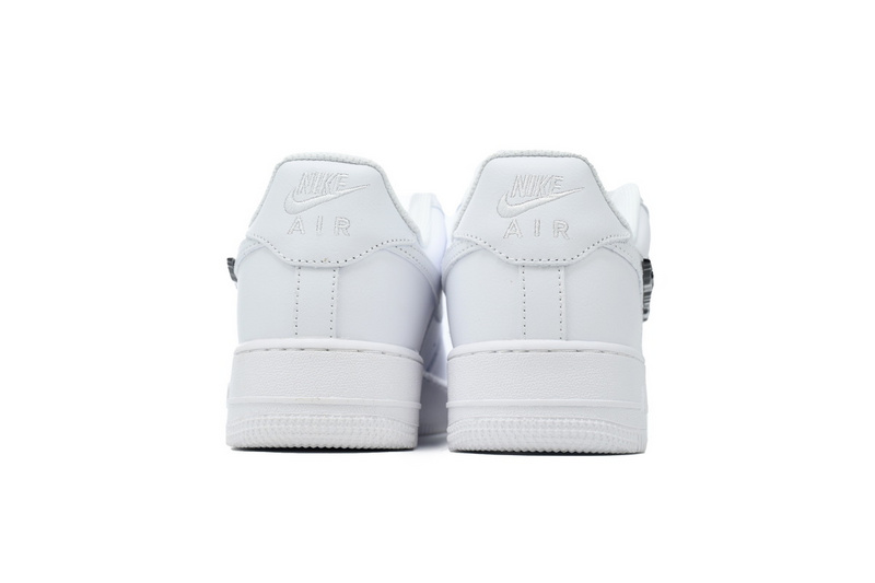 KJ Nike Air Force 1 '07 LX 'Molten Metal Swoosh Pack - Black'