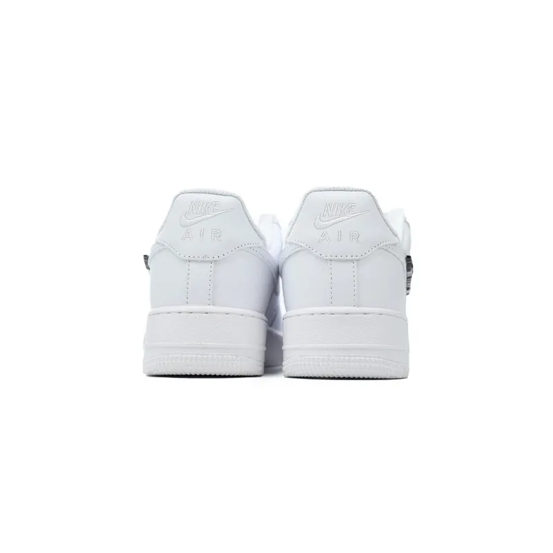 KJ Nike Air Force 1 '07 LX 'Molten Metal Swoosh Pack - Black'