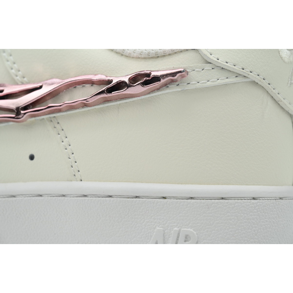 KJ Nike Air Force 1 '07 LX 'Molten Metal Swoosh Pack - Pink'