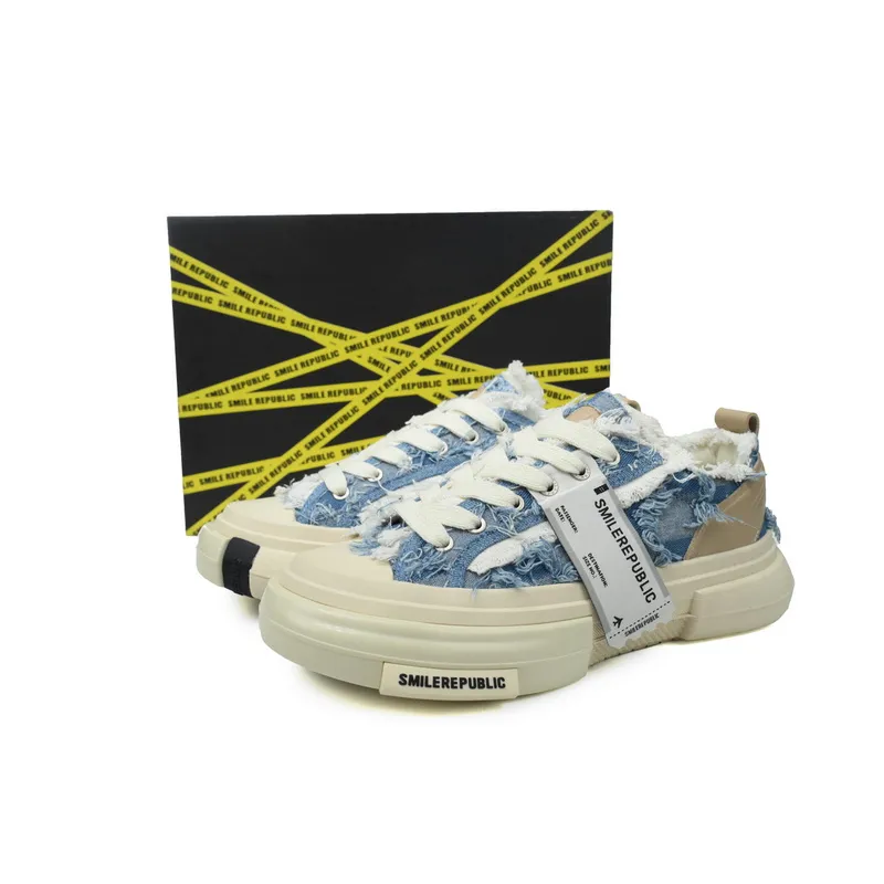 Smilerepublic Plaid Denim