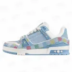 Louis Vuitton Light Blue Grid