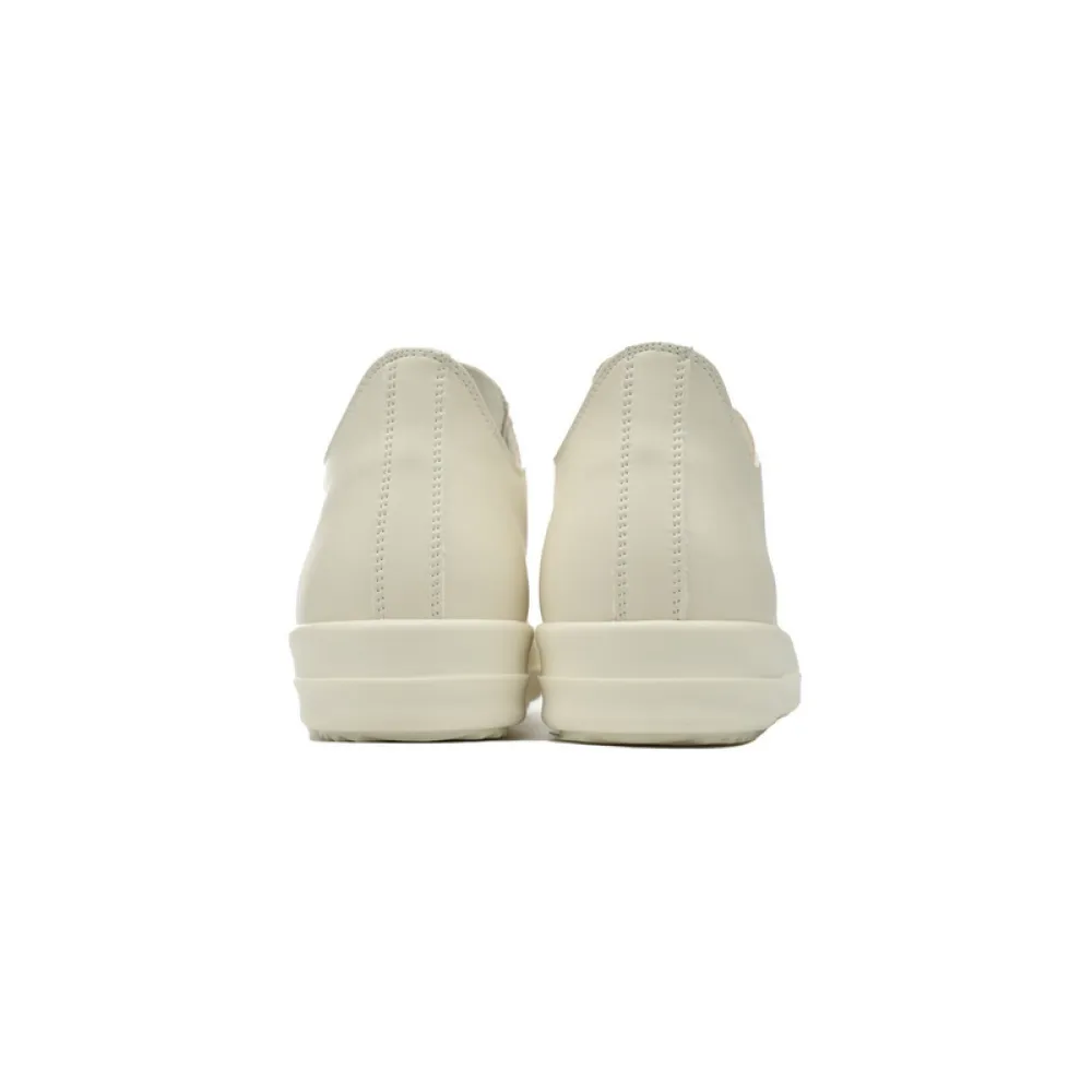 RICK OWENS/RO White Thin laces