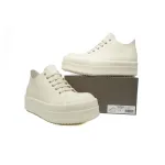 RICK OWENS/RO White Thin laces
