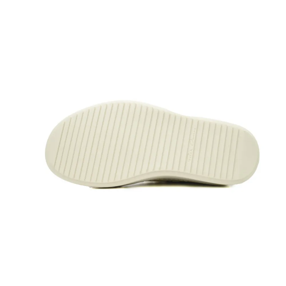 RICK OWENS/RO White Thin laces