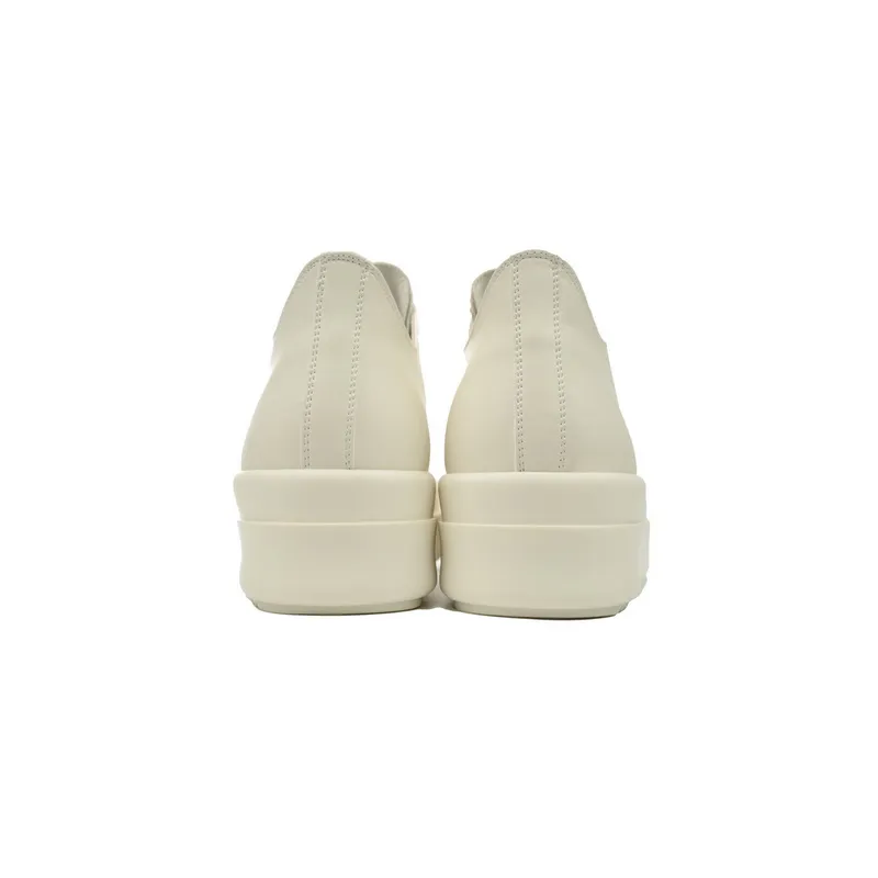 RICK OWENS/RO White Thin laces