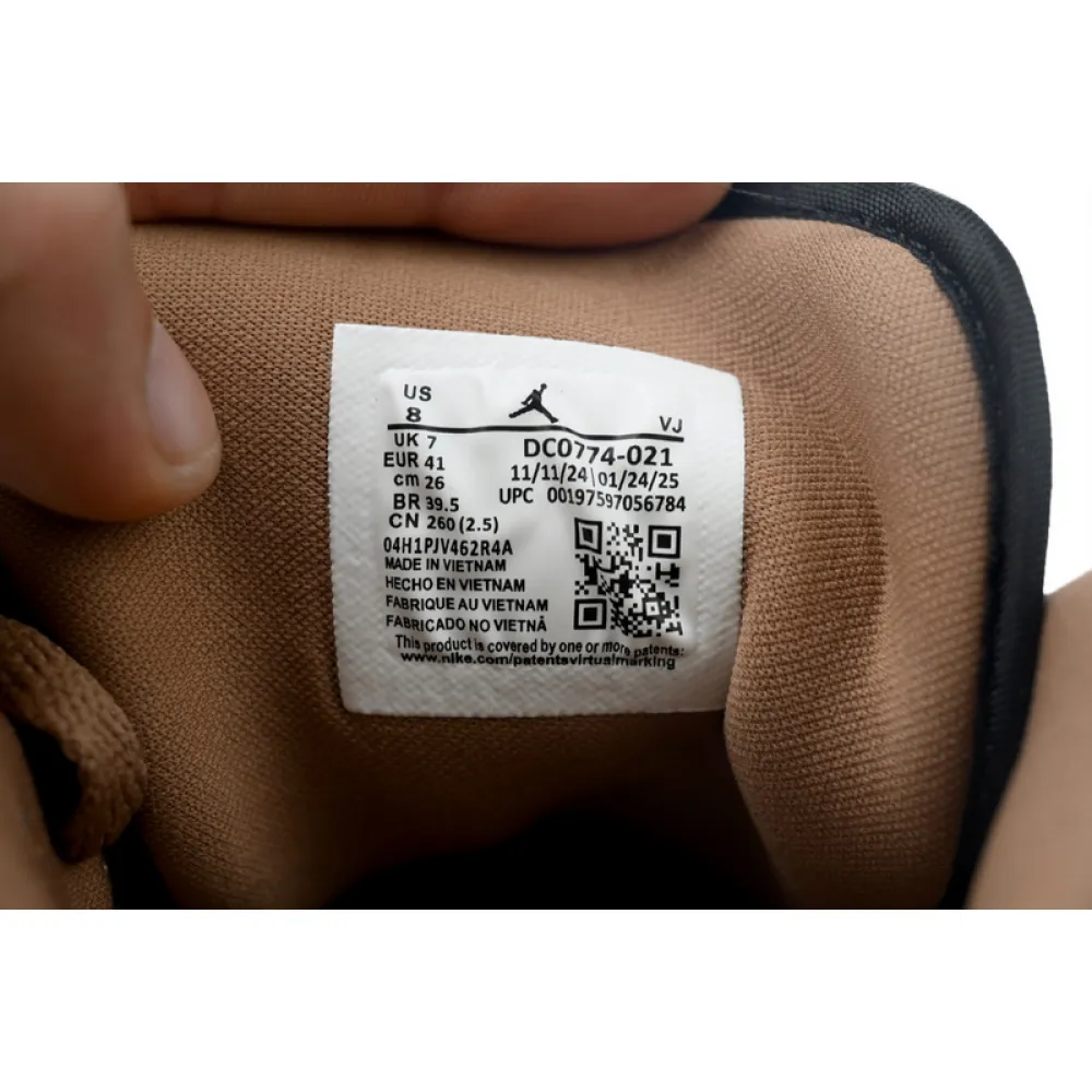 XH Air Jordan 1 Low 'Archaeo Brown'