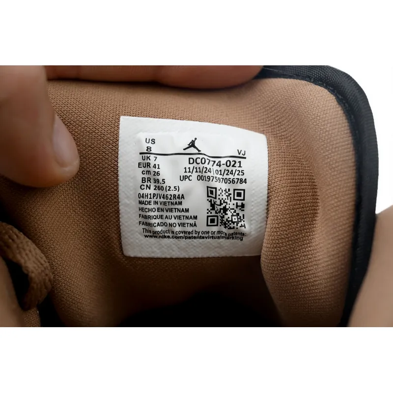 XH Air Jordan 1 Low 'Archaeo Brown'