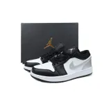 XH Air Jordan 1 Low Black Silver