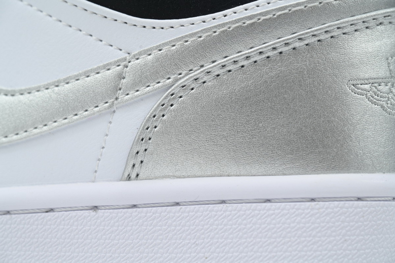 XH Air Jordan 1 Low Black Silver