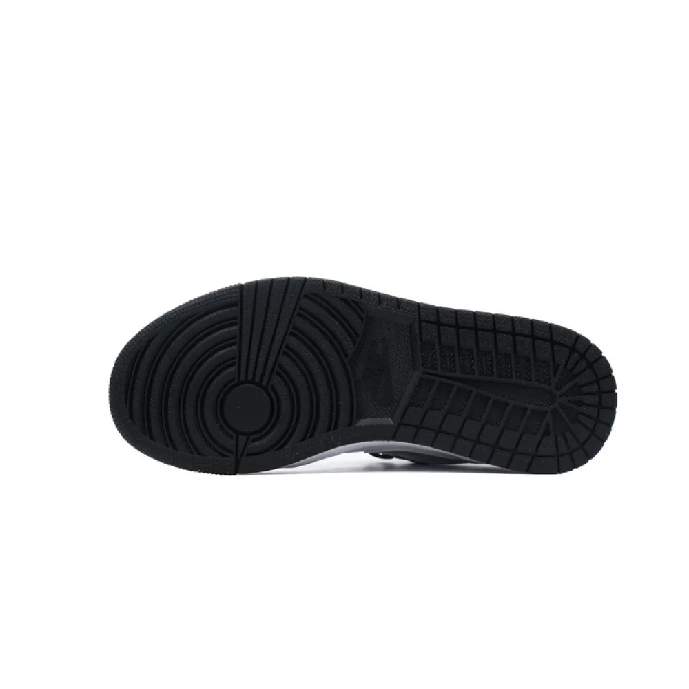 XH Air Jordan 1 Low Black Silver